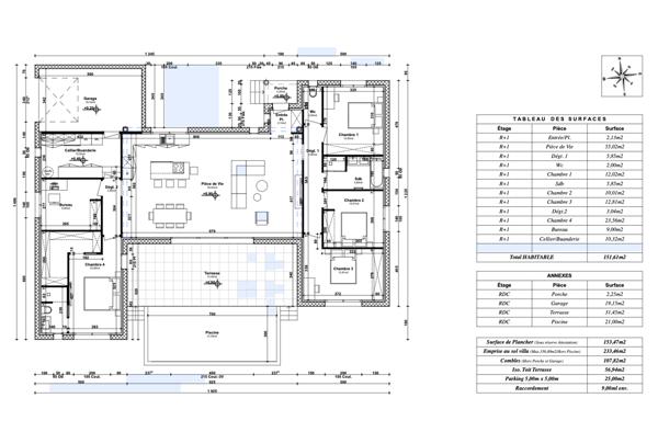 Maison 5 pièces - 149 m² Exclusivité