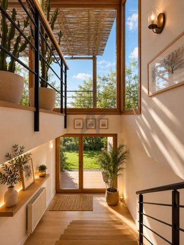 Limonest . Maison 6 chambres au calme avec vue .