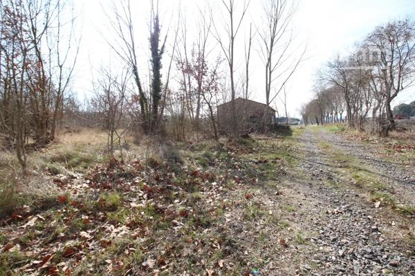 À vendre un terrain de loisir plat et boisé, de 4,4 hectares en bordure de rivière.