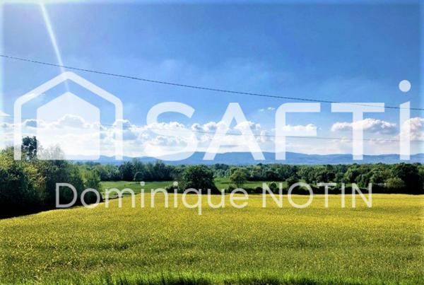 Chalets sur terrain 530m² avec Vue en Val de Saône