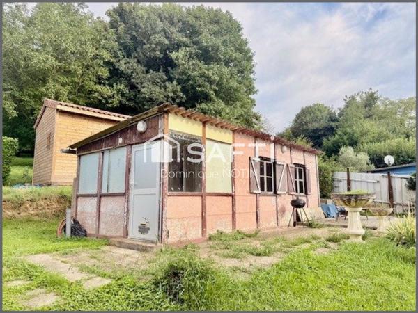 Chalets sur terrain 530m² avec Vue en Val de Saône
