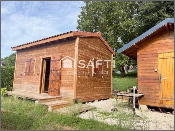 Chalets sur terrain 530m² avec Vue en Val de Saône