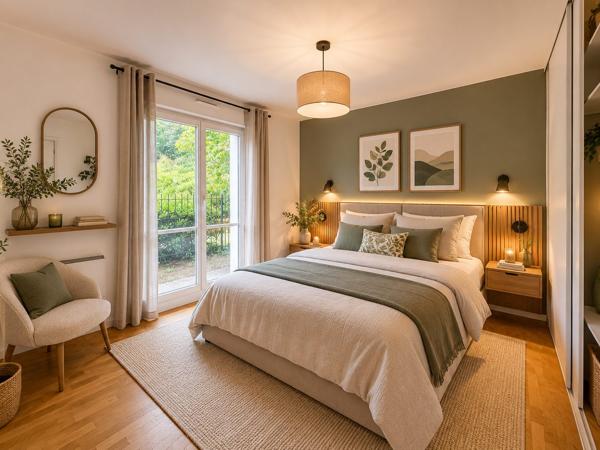 Carrières-sous-Poissy – Appartement 3 pièces avec jardin, terrasses et vue parc – Résidence recherchée