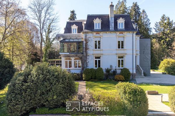 Maison de maître rénovée dans parc clos avec accès rivière