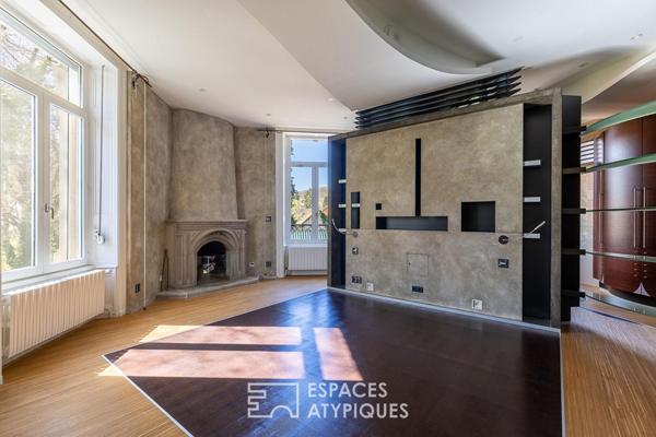 Maison de maître rénovée dans parc clos avec accès rivière