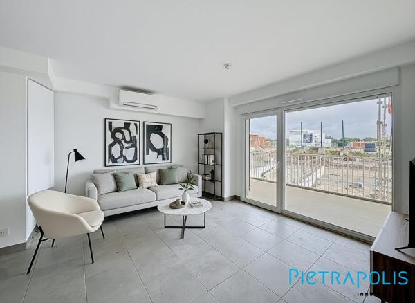 AGDE : APPARTEMENT T2 -TERRASSE 16 m² – ASCENSEUR - PARKING