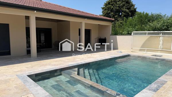 Une maison contemporaine, entre design, espace et sérénité!!