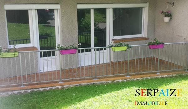 Vienne (38200) RARE T3 "secteur Charlemagne" à Vienne 38200 appartement rez-de-jardin avec balcon, cave, parking privé et par