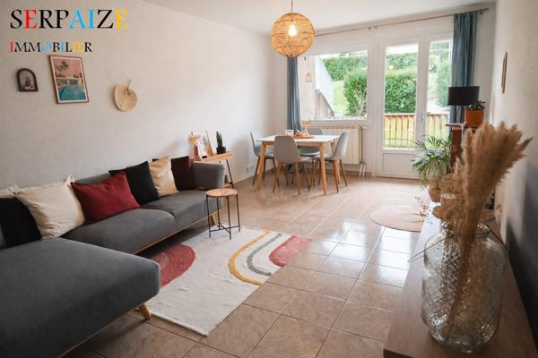 Vienne (38200) RARE T3 "secteur Charlemagne" à Vienne 38200 appartement rez-de-jardin avec balcon, cave, parking privé et par