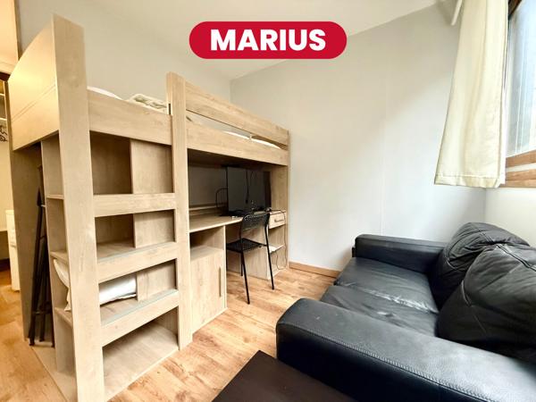 MARIUS - Studio - 15 m2 -  Vauban Esquermes