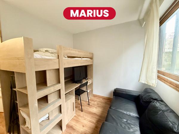 MARIUS - Studio - 15 m2 -  Vauban Esquermes