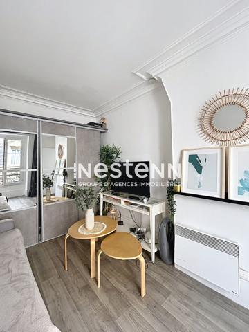 Charmant et lumineux studio de 21.14 m² - secteur Pont Cardinet / Rome
