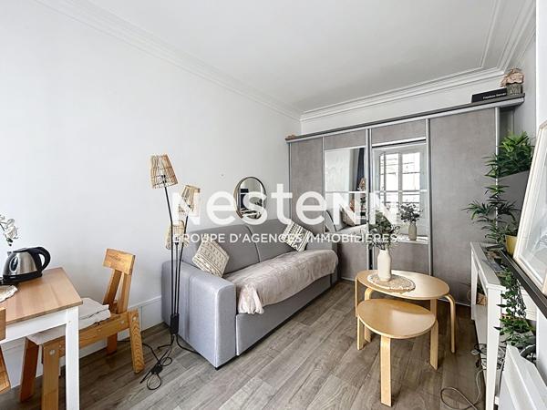 Charmant et lumineux studio de 21.14 m² - secteur Pont Cardinet / Rome