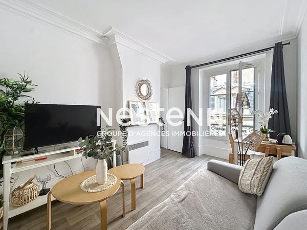 Charmant et lumineux studio de 21.14 m² - secteur Pont Cardinet / Rome