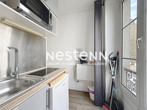 Charmant et lumineux studio de 21.14 m² - secteur Pont Cardinet / Rome