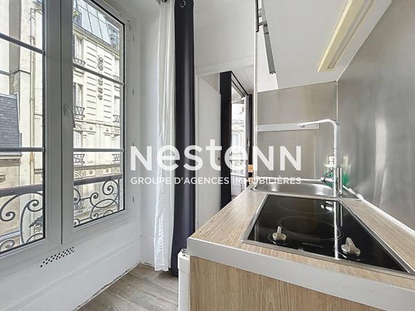 Charmant et lumineux studio de 21.14 m² - secteur Pont Cardinet / Rome