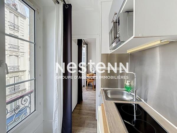 Charmant et lumineux studio de 21.14 m² - secteur Pont Cardinet / Rome