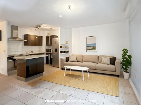 Mougins - Appartement en rez-de-jardin - 3 pièces 68 m² - Piscine - Garage et cave