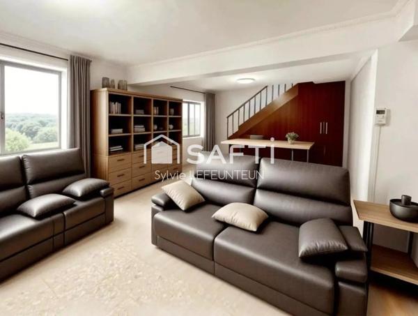 Maison sur sous sol Méreau Nord