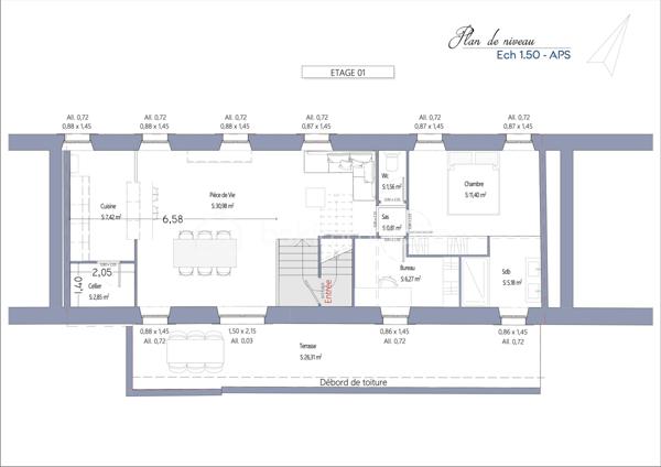 Appartement de 67 m²