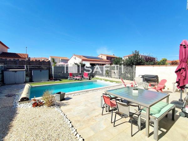 Superbe Villa 3 Faces, T4, Piscine 6x3m, Garage