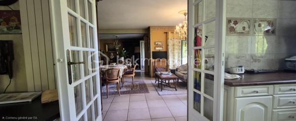 Découvrez cette maison à vendre de 251 m² datant de 1992 à Villeneuve -sur Bellot 27 min de la Ferté-sous-Jouarre , offrant un cadre de vie convivial et spacieux. Située dans un environnement où tranquillité et qualité de vie se rencontrent, elle se distingue par sa grande surface habitable et son joli jardin accessible depuis une terrasse.
Une vue imprenable sur la verdure de Villeneuve-sur-Bellot.

Cette maison de 7 pièces offre de nombreux espaces :
- 4 chambres 
-Cuisine fonctionnelle  ouverte ou fermée selon vos envies sur la pièce de vie
-Double salon salle à manger avec une vue exceptionnelle.
 -2 toilettes 
-Salle de bain et salle d'eau

Sous-sol total aménagé en plusieurs pièces, dont une cuisine aménagé ,espace jeu  ,espace bureau , atelier ...

Un jardin de 1799m² entretenu et magnifique qui fait le tour de la maison.

 Bien agencé, ce bien est à visiter sans tarder.

Chauffage au fioul 
La consommation fioul par an 2800e 3200€ 

Profitez du calme absolu et d'une terrasse agréable pour des moments en famille. Je suis à votre disposition pour toute information supplémentaire. Contactez Aurélie Tombette pour découvrir ce bien rare sur le marché!