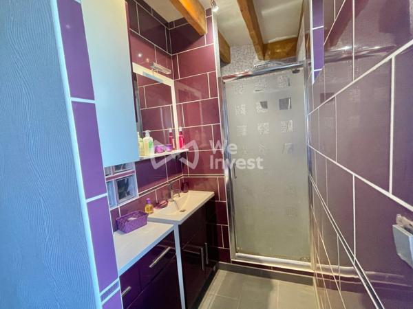 Maison ancienne de 130m2, 4 chambres- beau terrain de 1283m2