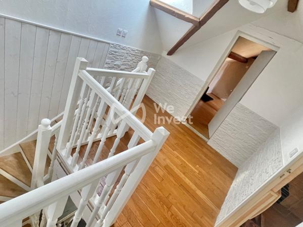Maison ancienne de 130m2, 4 chambres- beau terrain de 1283m2