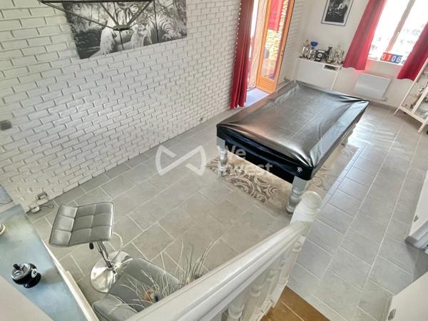 Maison ancienne de 130m2, 4 chambres- beau terrain de 1283m2