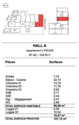 Appartement à vendre 4 pièces 90 m² La Rochelle