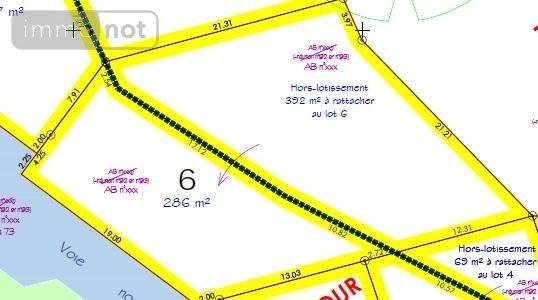 Terrain à Batir à vendre à Châteaubourg en Ille-et-Vilaine (35220), ref : lot 6