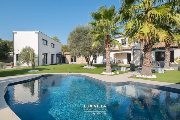 Assas (34820) Belle Villa contemporaine avec dépendance