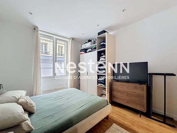 Paris 17e - Batignolles - Appartement de 3 pièces avec 2 chambres