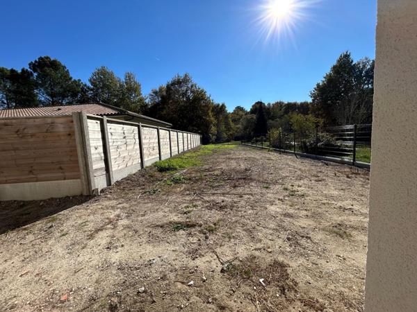 BELIN-BÉLIET – Maison neuve 85 m² avec garage sur terrain de 504 m²