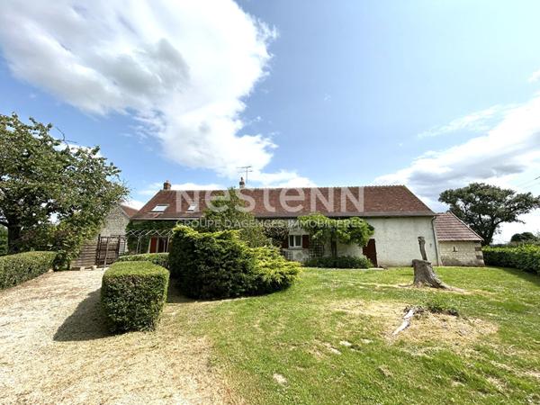 LONGERE 5 CHAMBRES AVEC DÉPENDANCES SUR TERRAIN DE 5800 M² EN CAMPAGNE DE VALENCAY (INDRE 36)