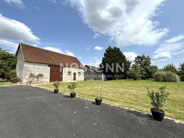 LONGERE 5 CHAMBRES AVEC DÉPENDANCES SUR TERRAIN DE 5800 M² EN CAMPAGNE DE VALENCAY (INDRE 36)