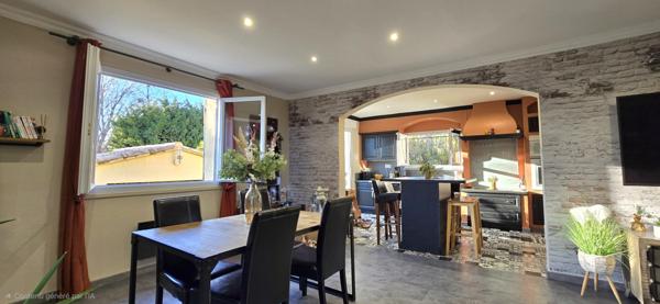 L'Isle-sur-la-Sorgue (84800) Villa 185m²- maison principale et appartement indépendant - Piscine - Terrain 728m²