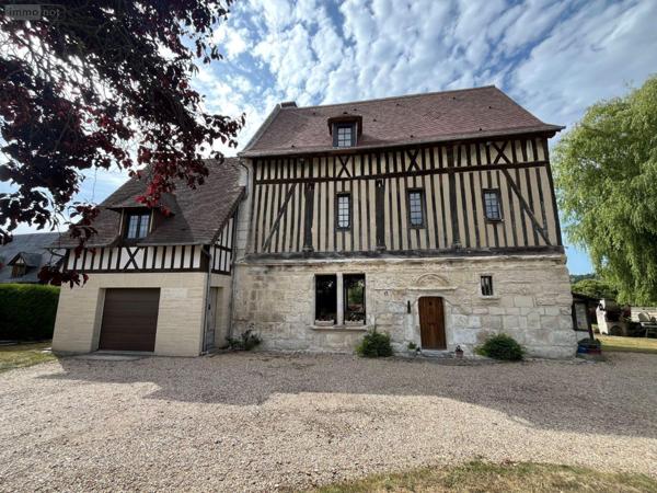 Manoir à vendre à Beaumont-le-Roger dans l'Eure (27170), ref : 27046-65