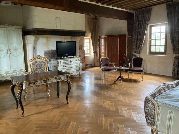 Manoir à vendre à Beaumont-le-Roger dans l'Eure (27170), ref : 27046-65