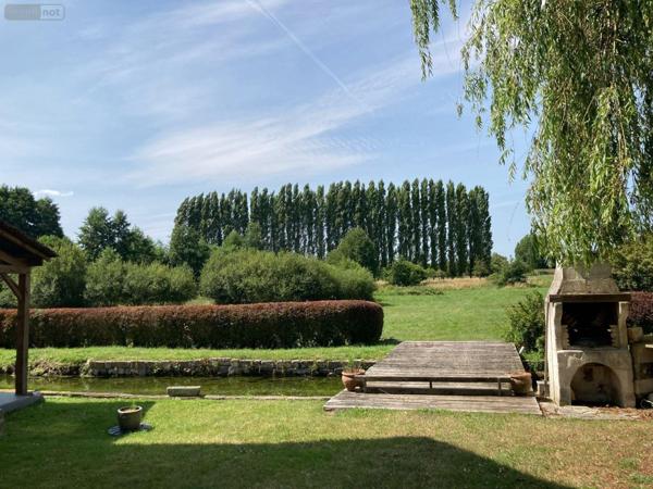 Manoir à vendre à Beaumont-le-Roger dans l'Eure (27170), ref : 27046-65