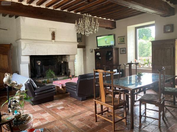 Manoir à vendre à Beaumont-le-Roger dans l'Eure (27170), ref : 27046-65