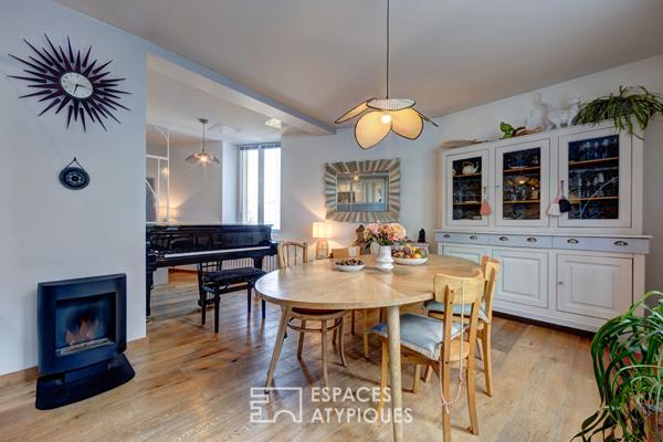 Une villa singulière face au Léman