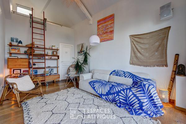 Une villa singulière face au Léman