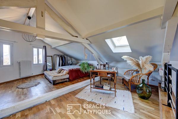 Une villa singulière face au Léman