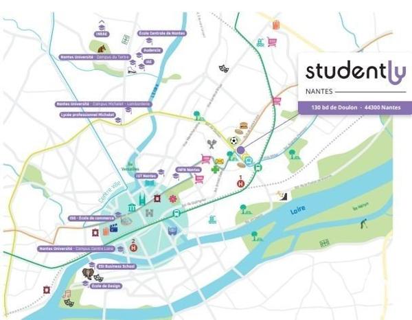 Appartement 2 pièces de 37 m² à Nantes (44000)