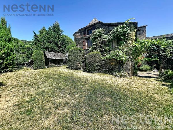Mas cévenol d'exception à Saint-Germain-de-Calberte ? 8 hectares, 3 gîtes, vue panoramique et rivière