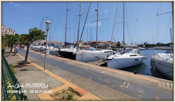 Parking privatif 12 m2 sécurisé - accés direct port - CAP AGDE 34300