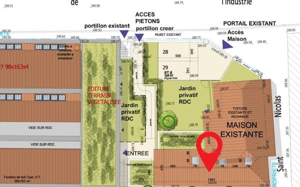 Appartement à vendre    2 pièces • 94 m2 Trévoux