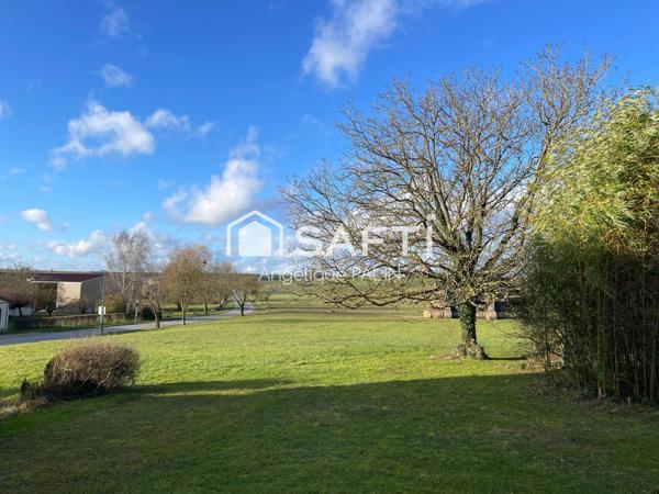 Calme et vue dégagée !