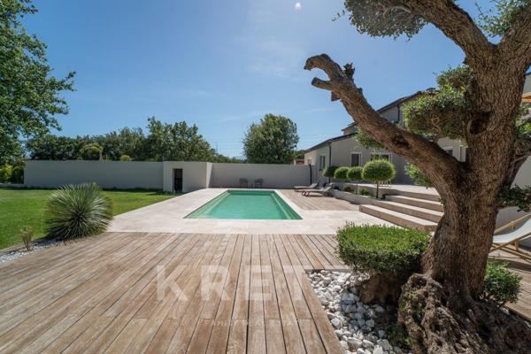 Propriété d'exception composée de deux villas indépendantes avec piscines sur parc paysagé de 4 500